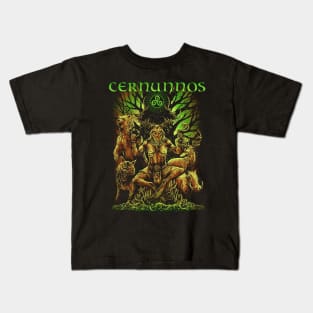 Cernunnos Celtic Pagan Mythology God Irish Scottish Wicca Kids T-Shirt